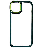 Чехол для iPhone 11 TPU+PC Lyon Case - темно-зеленый