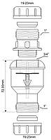 Сифон для кондиционера CONVALVE