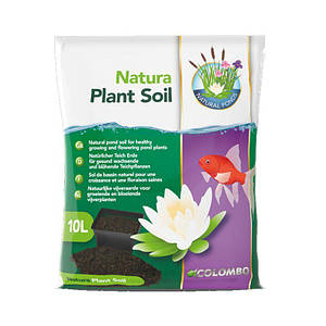 Грунт для висадки рослин у ставку Colombo Natura Plant Soil 10 L для лілій, німфей, кувшинок