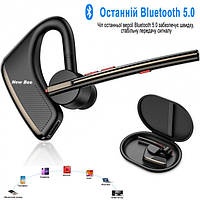 Bluetooth гарнітура New Bee M-50 Black, Версія Bluetooth: 5.2 шумозаглушення (NB-M50)