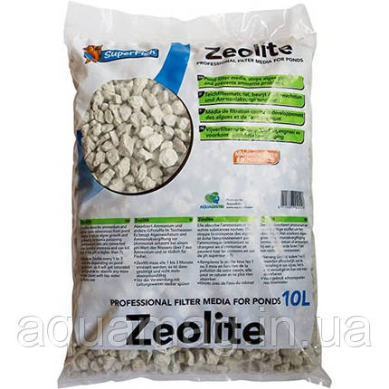 Фільтруючий наповнювач, цеоліт SuperFish Zeolite, 10L для ставка, акваріума, озера, фото 1