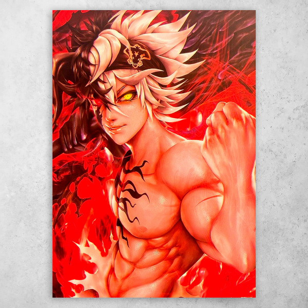 Аніме плакат постер "Чорна конюшина / Black Clover" №48, фото 1