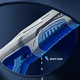 Водний бластер, пістолет Thunder автомат електричний з насосом, акумулятором, USB заряджання — Синій, фото 5