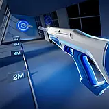 Водний бластер, пістолет Thunder автомат електричний з насосом, акумулятором, USB заряджання — Синій, фото 10