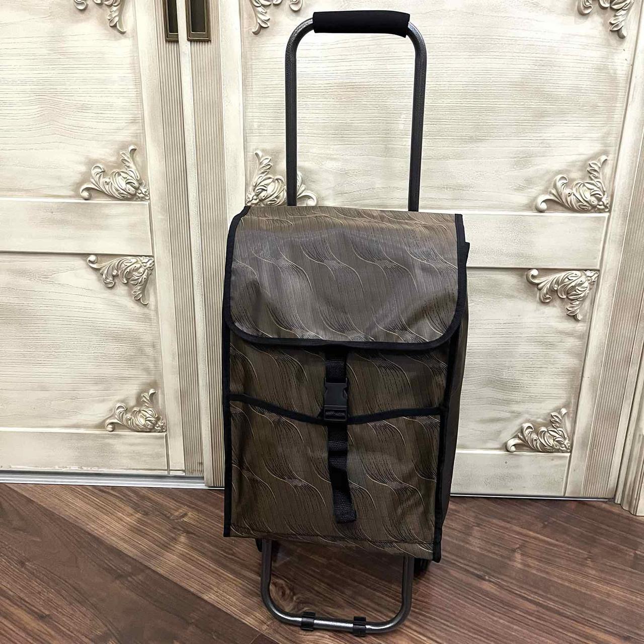 Господарська сумка на колесах складана