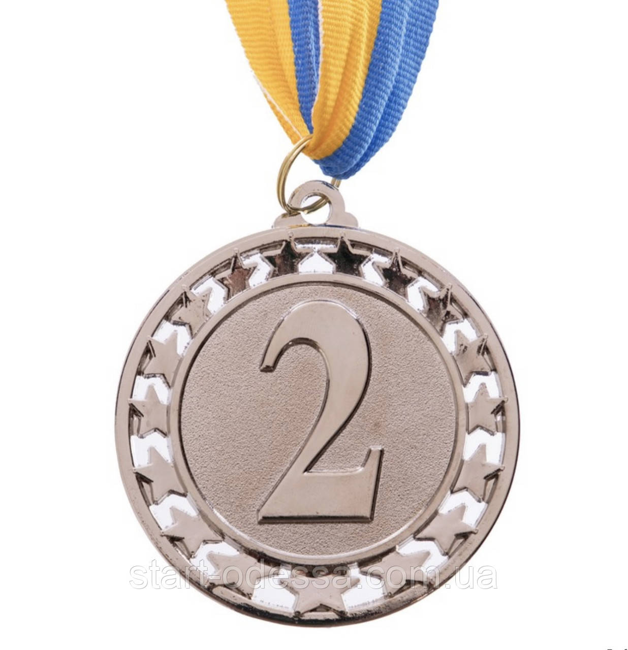 Медаль диаметр 6,5 см. 1, 2, 3 место с ленточкой - фото 6 - id-p1864200962