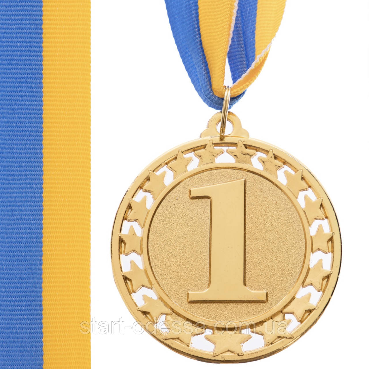 Медаль диаметр 6,5 см. 1, 2, 3 место с ленточкой - фото 4 - id-p1864200962