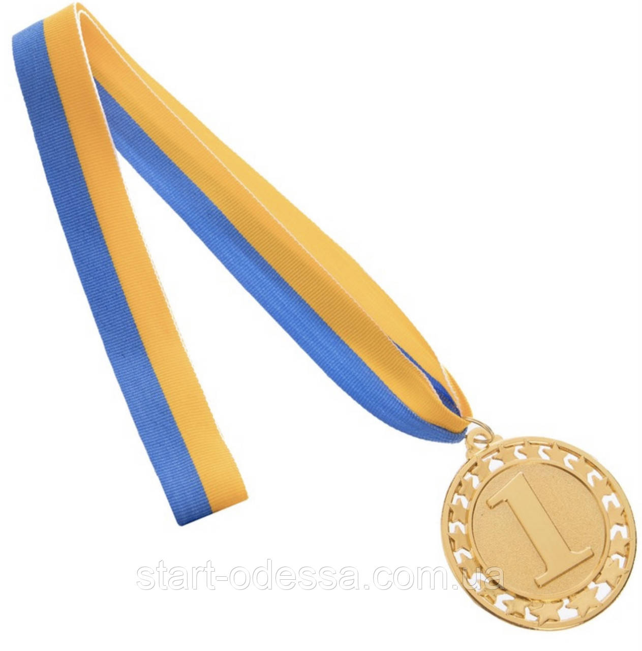 Медаль диаметр 6,5 см. 1, 2, 3 место с ленточкой - фото 2 - id-p1864200962
