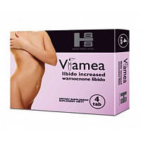 Стимулирующее средство повышающее либидо для женщин Viamea, 4шт +Презент