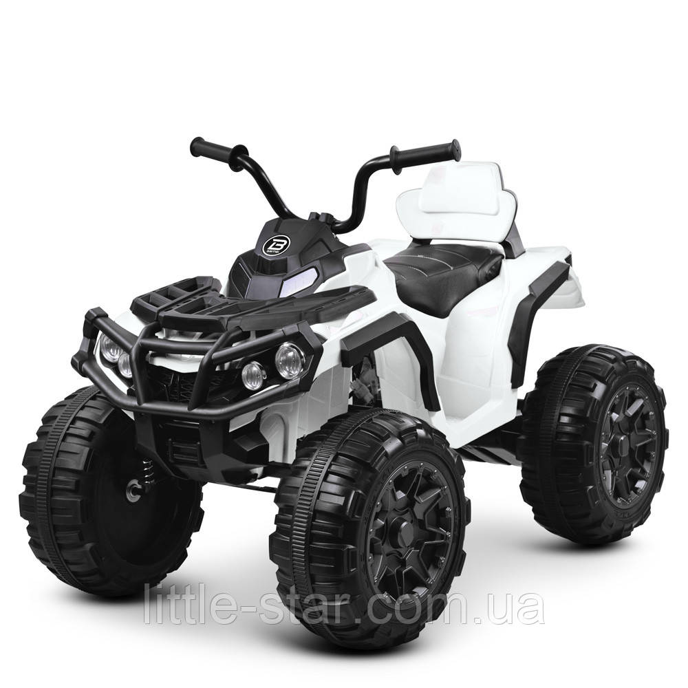 Дитячий квадроцикл Bambi M 3156EBLR-1, білий