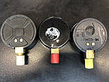 МТП-1М Манометр загальнотехнічний 16 кгс/см2(1,6МПа,1600 кПа) Ф63мм М12*1,5 радіальний (час спрр-НОВИ!!!!, фото 5