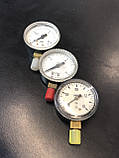 МТП-1М Манометр загальнотехнічний 16 кгс/см2(1,6МПа,1600 кПа) Ф63мм М12*1,5 радіальний (час спрр-НОВИ!!!!, фото 6