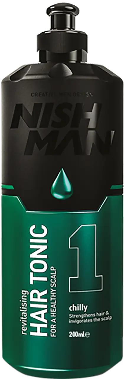 Тонік відновлювальний для волосся і шкіри голови Nishman  Revitalizing Hair Tonic 200 мл