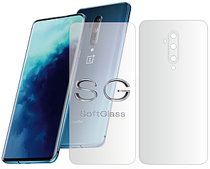 М'яке скло OnePlus 7T Pro Комплект: Передня та Задня панелі поліуретанове SoftGlass