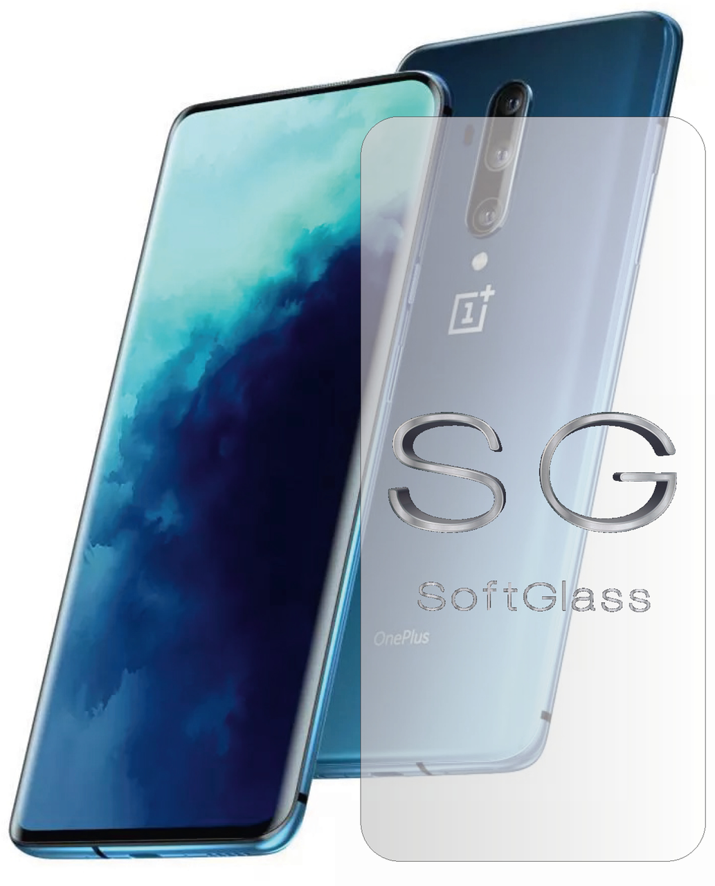 М'яке скло OnePlus 7T Pro на екран поліуретанове SoftGlass