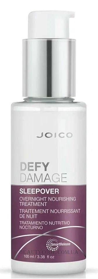 Нічний живильний крем для волосся Joico Defy Damage Sleepover