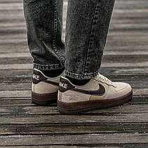 Чоловічі кросівки Nike Air Force 1 Low Coffee Brown Beige DD5227-234, фото 6
