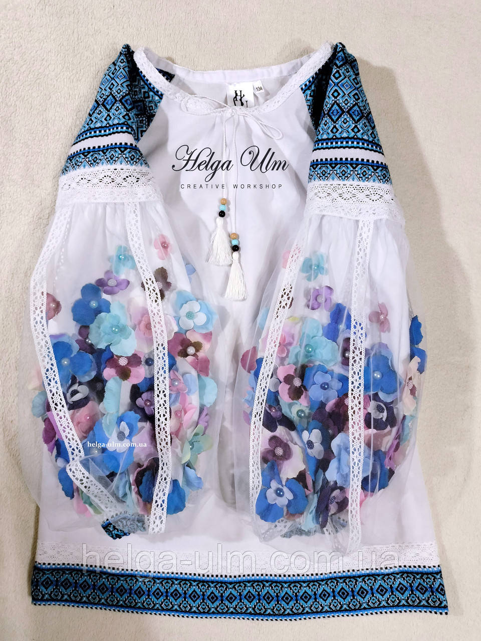 Сукня-туніка "МарциПані" до українського строю для дівчинки 146, фото 1