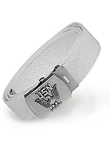 Ремень тактический брючный Mil-Tec US Navy Buckle - White