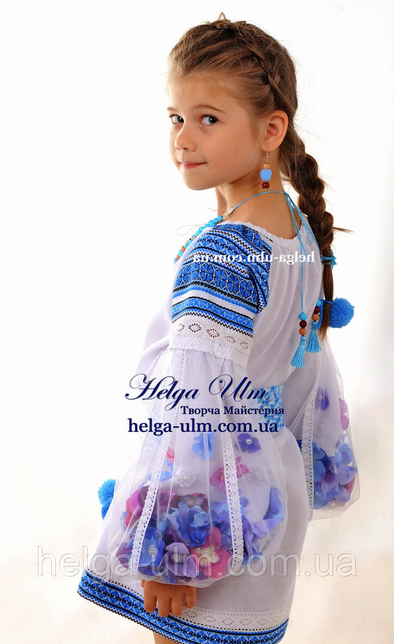 Сукня-туніка "МарциПані" до українського строю для дівчинки 152
