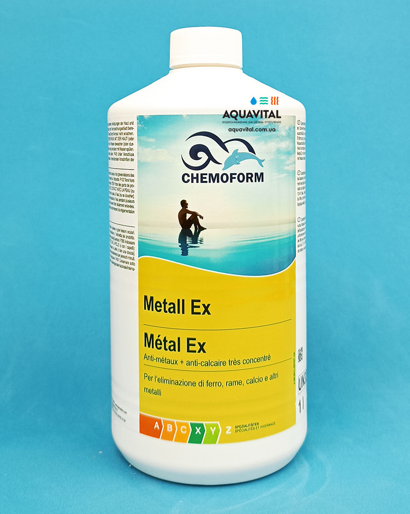 Засіб для зниження рівня металів у воді Metal-Ex, 1 л, фото 1