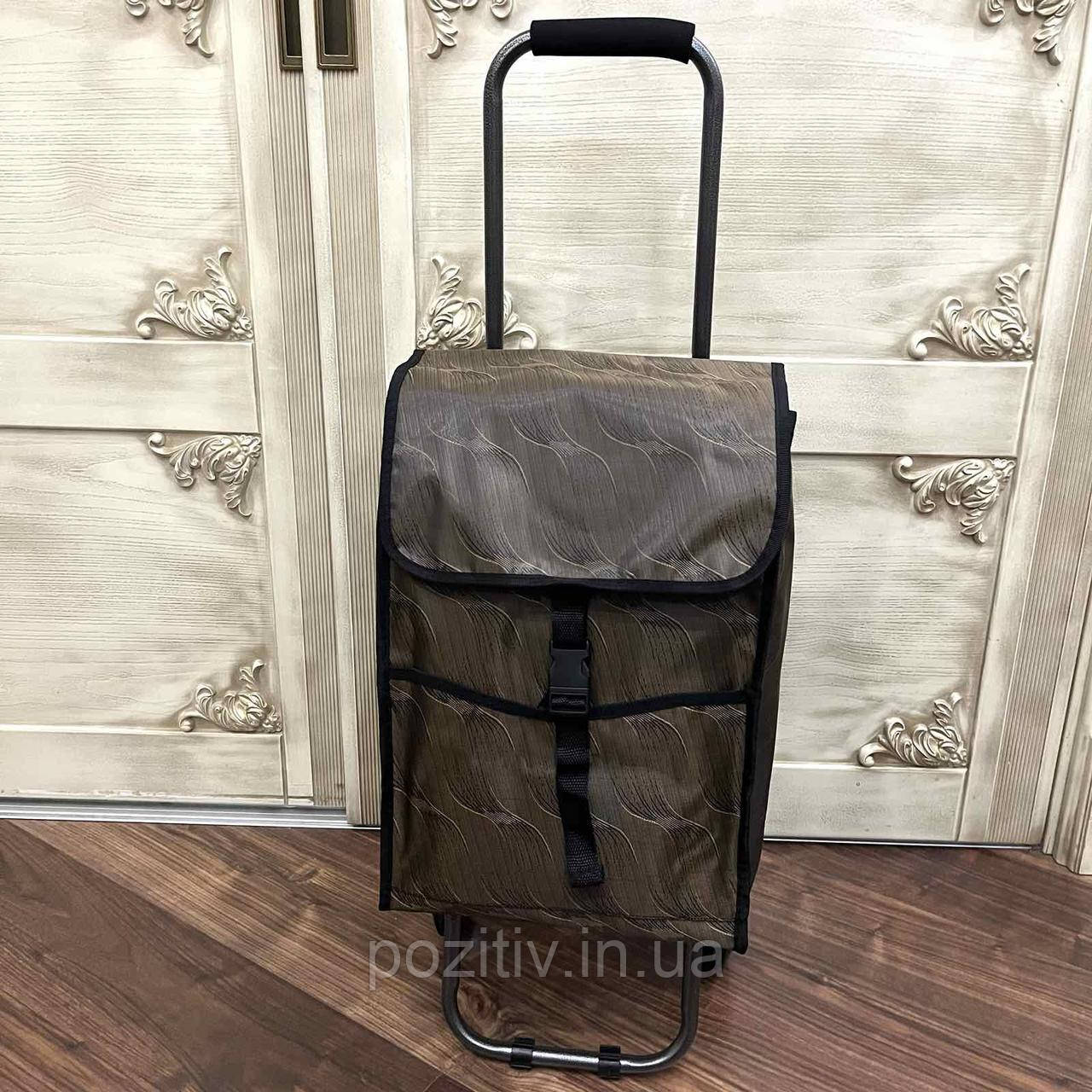 Господарська сумка на колесах складана, фото 1
