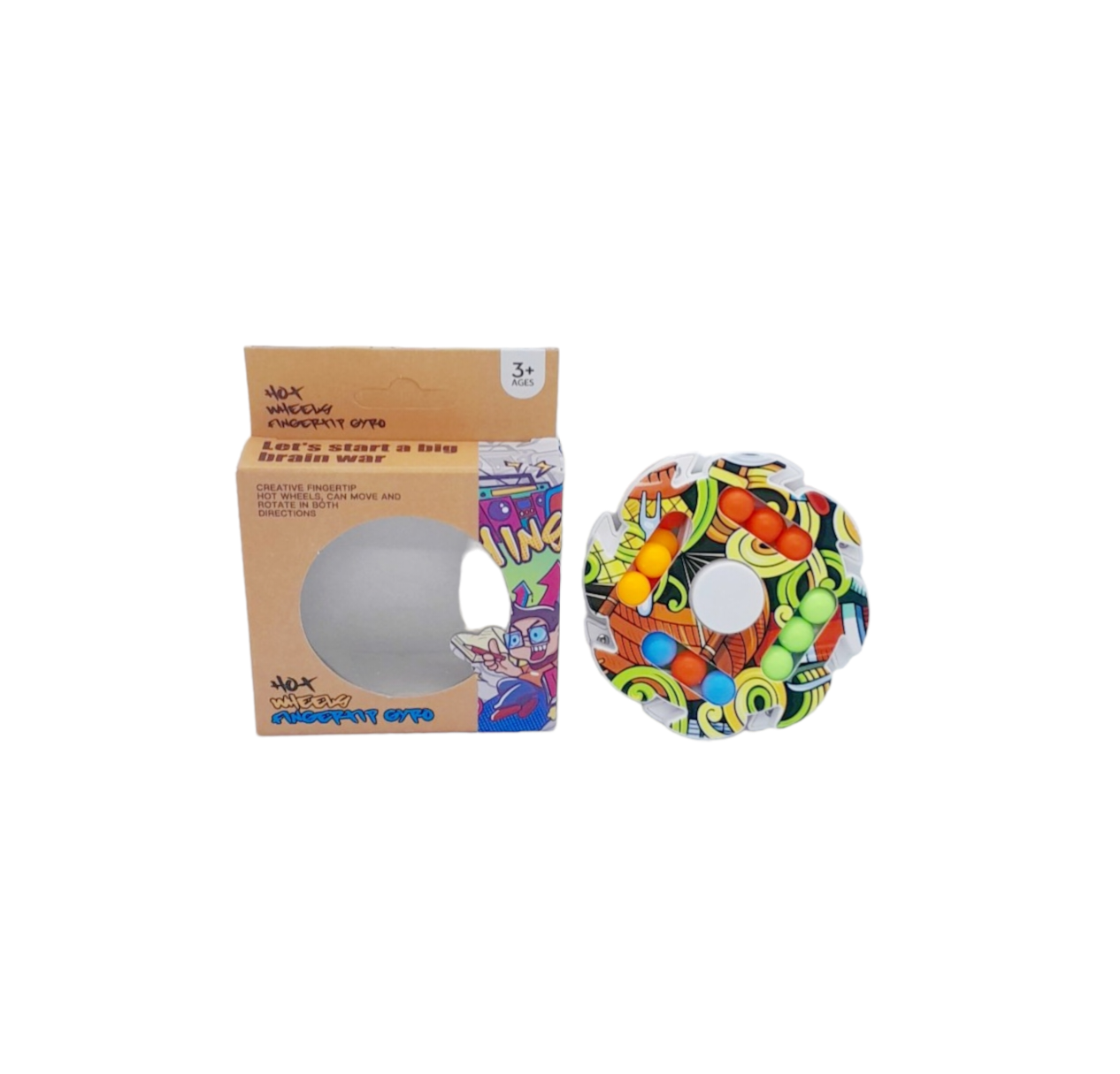 Головоломка Fidget кольорова, фото 1