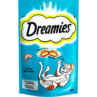 Ласощі для котів Dreamies з лососем 60 г (4008429037962)