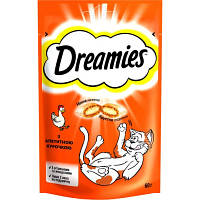 Ласощі для котів Dreamies з куркою 60 г (4008429037894)