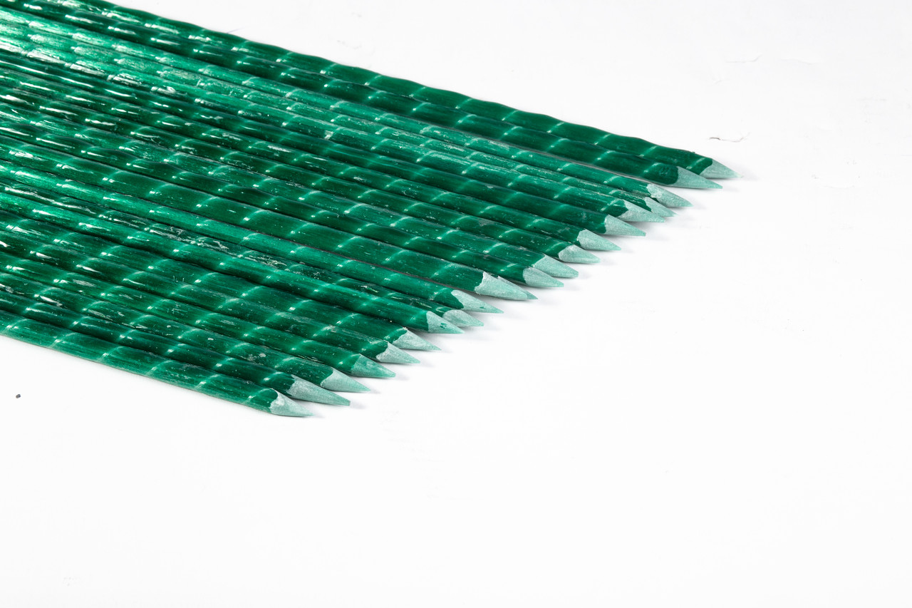 Опори для квітів Polyarm (hotdeal) зелені Ø 6 мм БУХТА 50метрів, фото 1