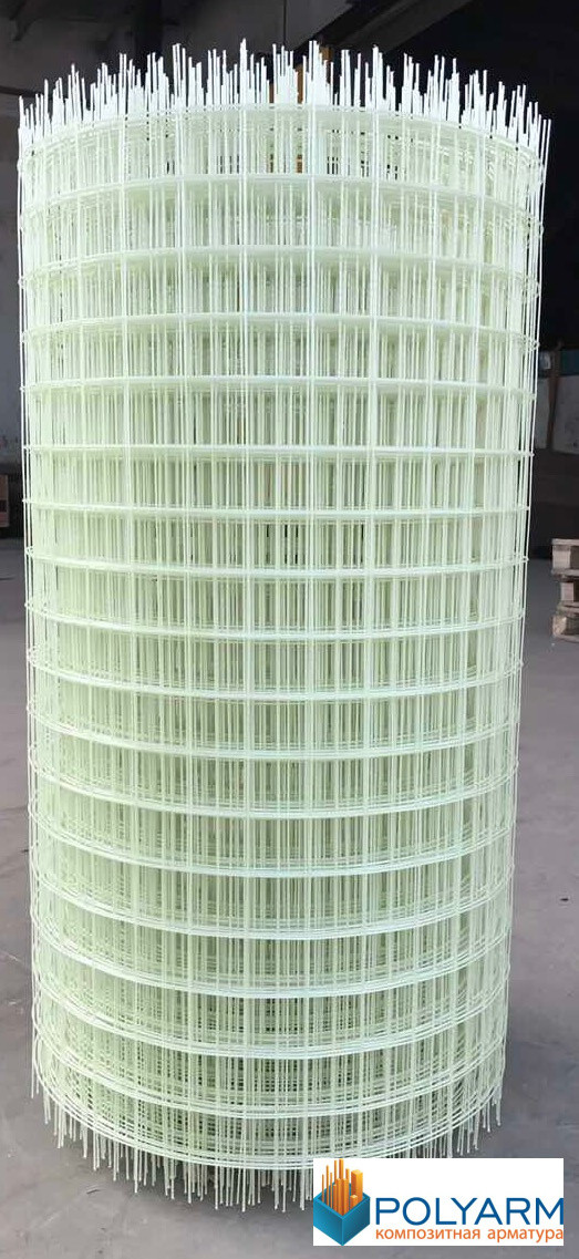 Композитная сетка Polyarm (daymart) 100х100 мм, диаметр сетки 2 мм - фото 1 - id-p1864321758