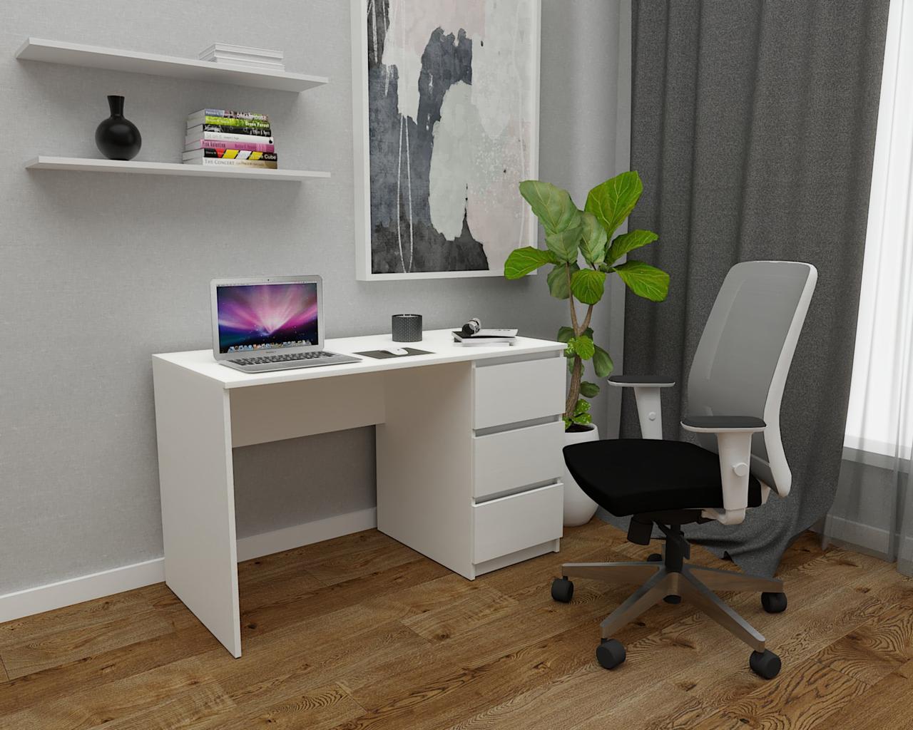 Компьютерный стол в гостиной: комфорт и стиль