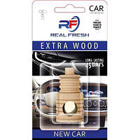 Осв.воздуха жидкий REAL FRESH EXTRA WOOD New Car 5 мл