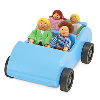 Розвивальна іграшка Melissa&Doug Дорожня машинка з ляльками (MD2463)