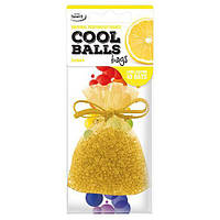 Ароматизатор на зеркало мешочек Tasotti - серия Cool Balls Bags - Lemon