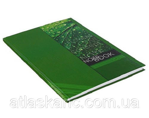 Блокнот А7, 48 аркушів офсет, клітинка "Сірія Note book", тверда обкладинка Б7 — 48