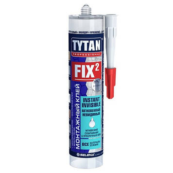 Tytan Professional FIX 2 (миттєвий та невидимий безкольоровий клей) 290 ml