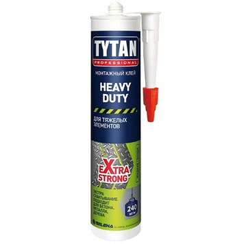Tytan Professional клей монтажний Heavy duty беж. 310 мл