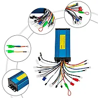 800-1500 Вт безщітковий двигун 60В електричний двигун E-Bike DC контролер