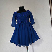 Сине плаття для дівчинки 2.3.4 роки
