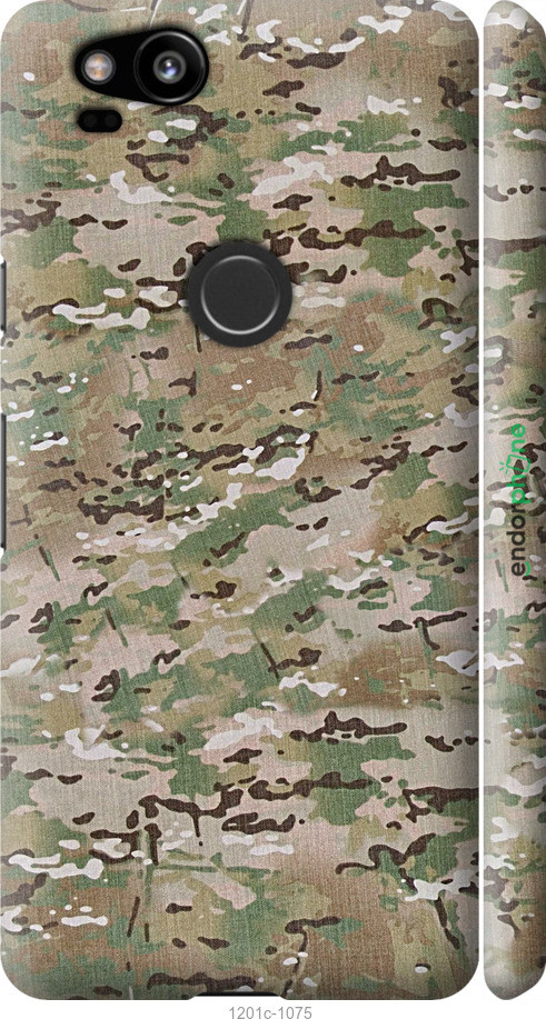 Чохол на Google Pixel 2 Камуфляж v5 "1201m-1075-1852"
