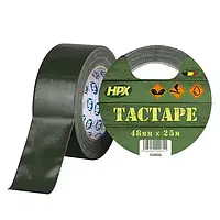 Лента армированная CLOTH TAPE HPX 6200 - односторонняя 48мм х 25м, Оливковый