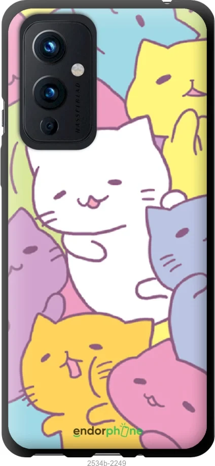 Чохол на OnePlus 9 Кошенята "2534b-2249-1852"