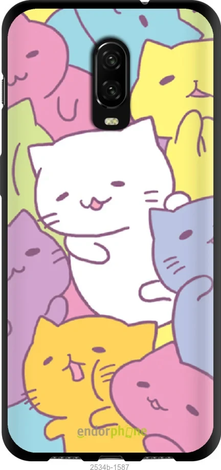 Чохол на OnePlus 6T Кошенята "2534b-1587-1852"