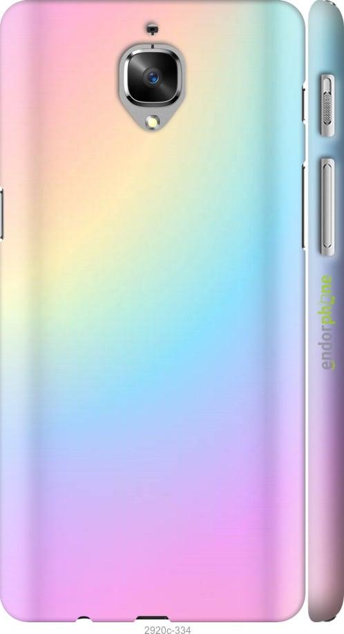 Чохол на OnePlus 3 Веселка 2 "2920m-334-1852"