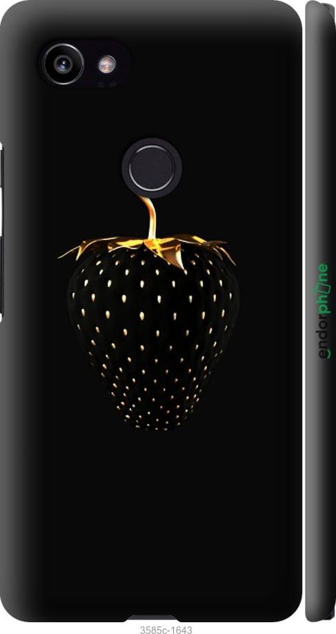 Чохол на Google PixeL 2 XL Чорна полуниця "3585m-1643-1852"