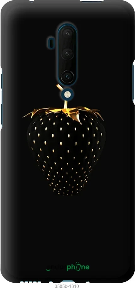 Чохол на OnePlus 7T Pro Чорна полуниця "3585b-1810-1852"