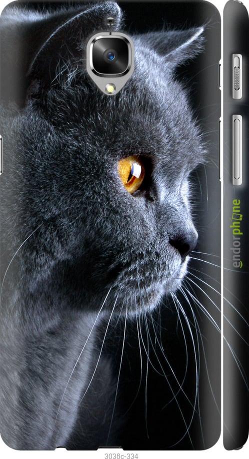 Чохол на OnePlus 3 Гарний кіт "3038m-334-1852"