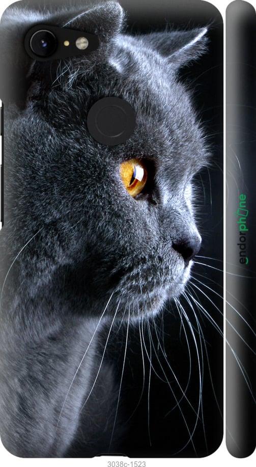 Чохол на Google Pixel 3 XL Гарний кіт "3038m-1523-1852"