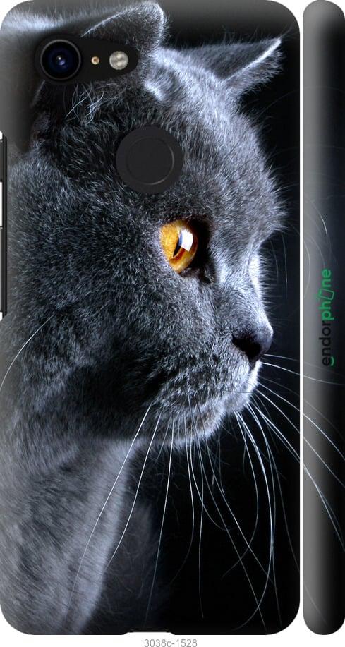 Чохол на Google Pixel 3 Гарний кіт "3038m-1528-1852"